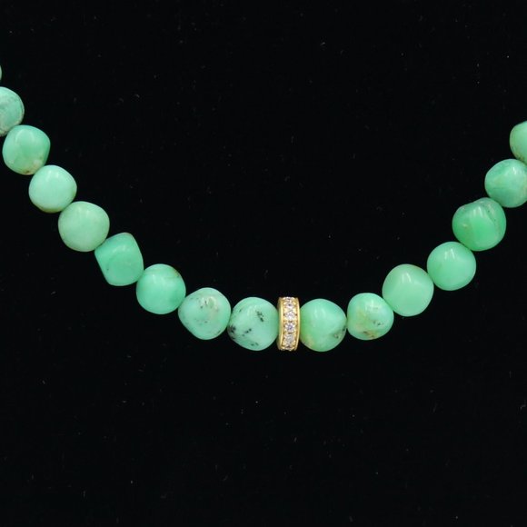 Chrysoprase Necklace - Picture 2 of 3